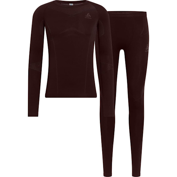 Odlo Fundamentals Performance Warm Baslager Set Röd M Man
