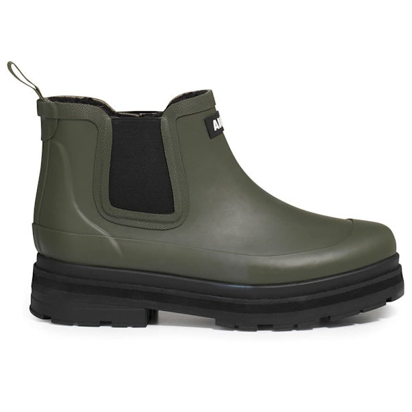 Aigle Soft Rain Fur Booties Grøn EU 39 Kvinde