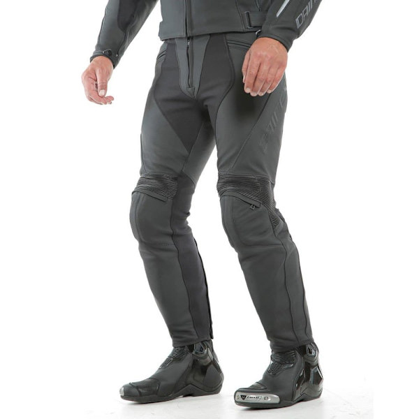 Dainese Pony 3 Nahkahousut Musta,Harmaa 28 Mies