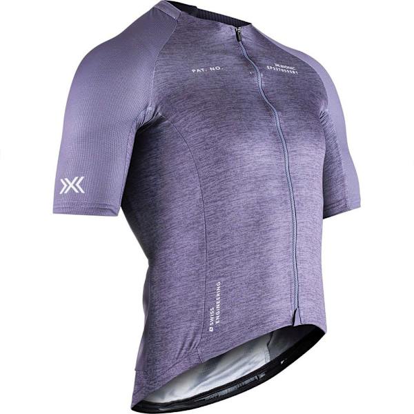X-bionic Corefusion Merino Lyhythihainen Pyöräilypaita Violetti L Mies