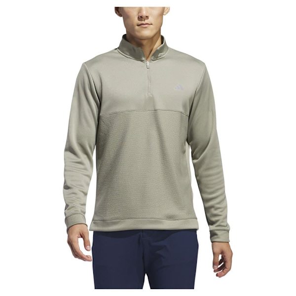 Adidas Halv Lynlå Sweatshirt Ultimate365 Textured  S Kvinde