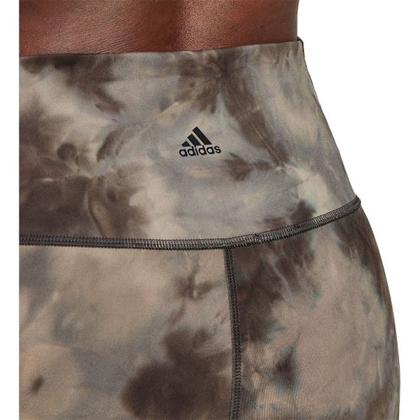 Adidas Strumpbyxor Yoga Studio Earth Flared 7/8 Beige S / Regular Kvinna