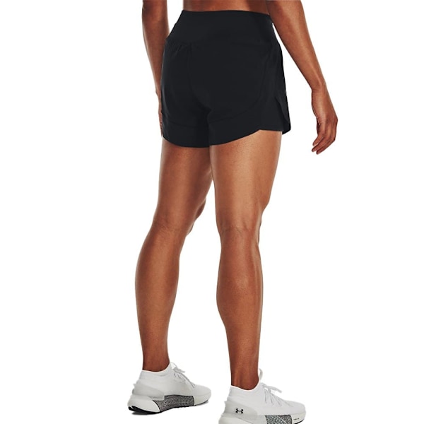 Under Armour Shorts Flex Woven 2-in-1 Sort L Kvinde