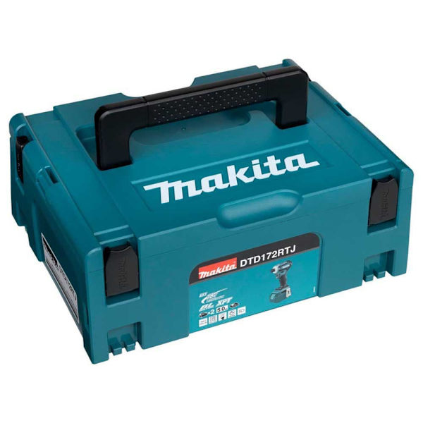 Makita Akku Slagboremaskine Dtd172rtj Blå,Sort