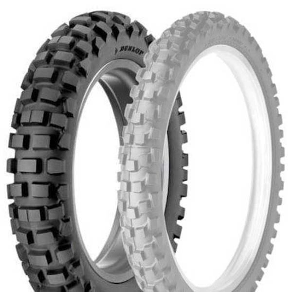 Dunlop D606 69r Tt Eventyrbagedæk Søvfarvet 130 / 90 / R18