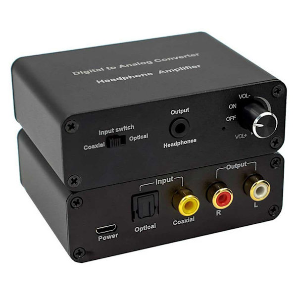 Euroconnex 0337 Digital Til Digital Audio Converter Sort