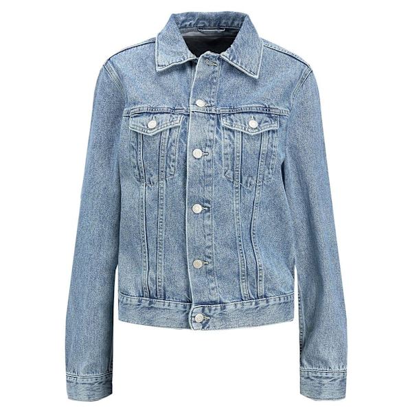 Jack & Jones Jeansjacka Melina Regular Fit Blå XS Kvinna