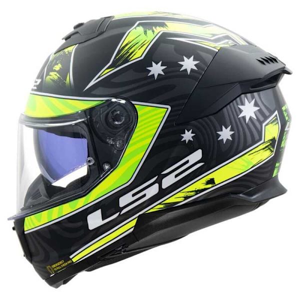Ls2 Ff808 Stream Ii Galdam Fullface-hjelm Sort XL