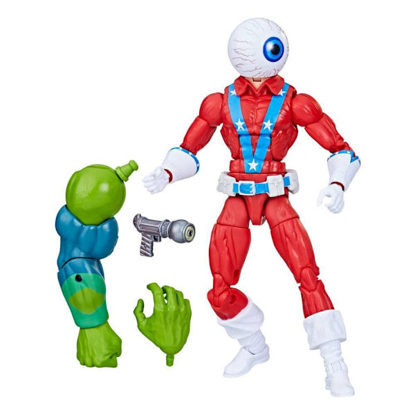 Hasbro Actionfigur Puff Adder Baf: Marvel´s Orb Marvel Legends 15 Centimeter Vit
