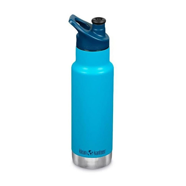 Klean Kanteen Rustfri Stål Flaske Insulated Kid Classic 355ml Barn Sport Kasket Blå