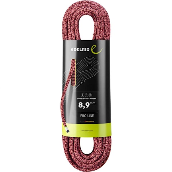 Edelrid Köysi Swift Protect Pro Dry 8.9 Mm Punainen 40 m