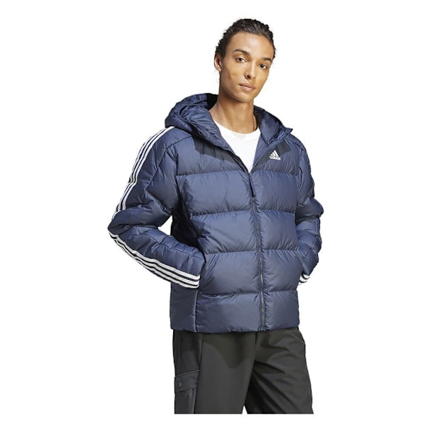 Adidas Jakke Essentials Midweight Down Blå 2XL Mand