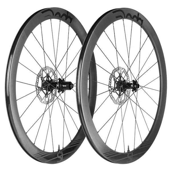 Deda Tie Pyörä Aseta Sl4 Db Carbon Tubeless Hopeinen 12 x 100 / 12 x 142 mm / Shimano/Sram HG