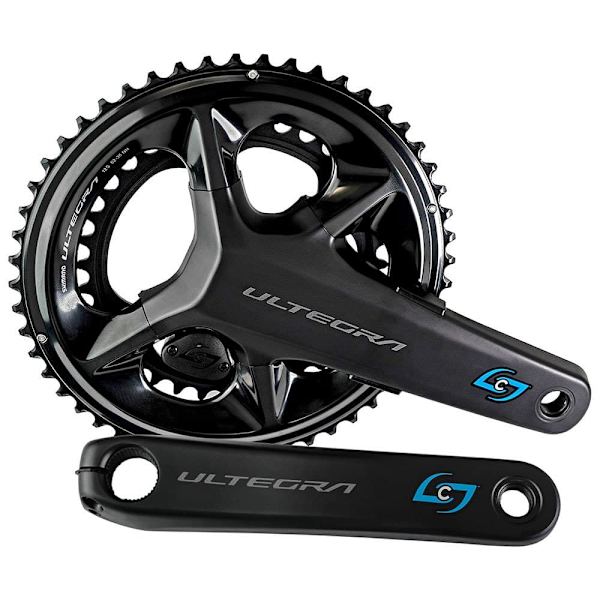 Stages Cycling Kranksæt Bi-lateral Power Meter Shimano Ultegra R8100 Søvfarvet 175 mm / 50/34t