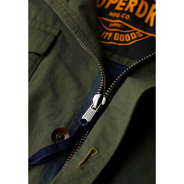 Superdry Merchant Technical Field Jakke Grøn XL Mand