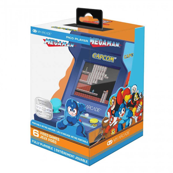 My Arcade Retro Konsol Pico Player Megaman 3.7´´ Multifärg