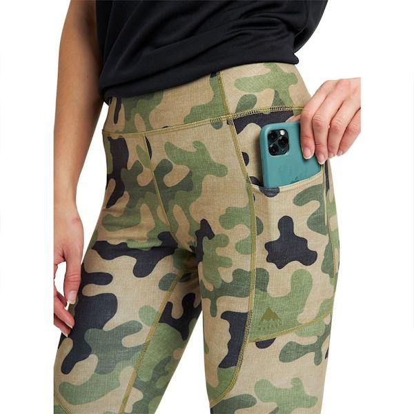Burton Leggings Multipath Pocket Grøn M Kvinde
