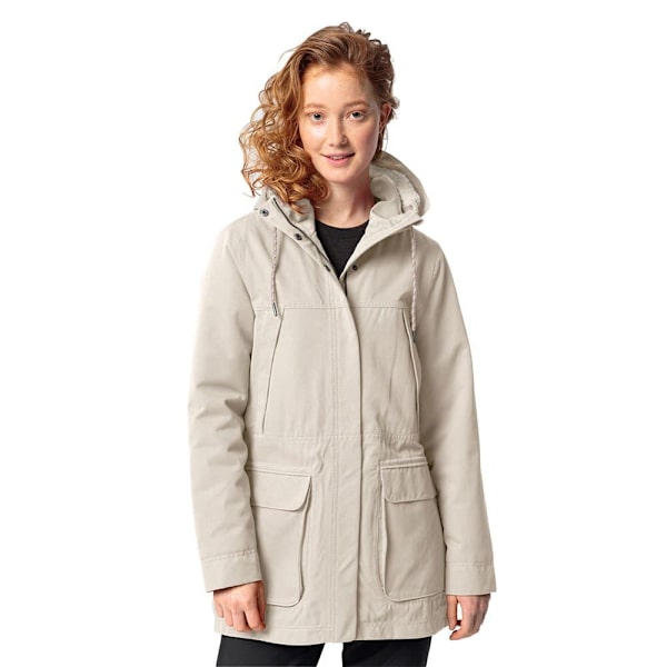 Vaude Parka Manukau Ii Beige 36 Kvinde