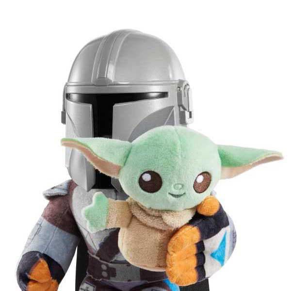 Star Wars Bamse Clan Of Two: Mandalorian & Grogu Feature Plush Grøn