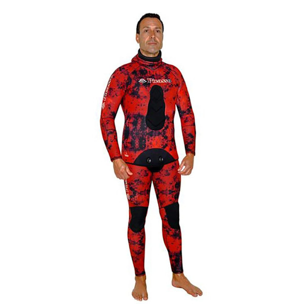 Picasso Spjutfiske Camo Blood 5 Mm Röd,Svart L