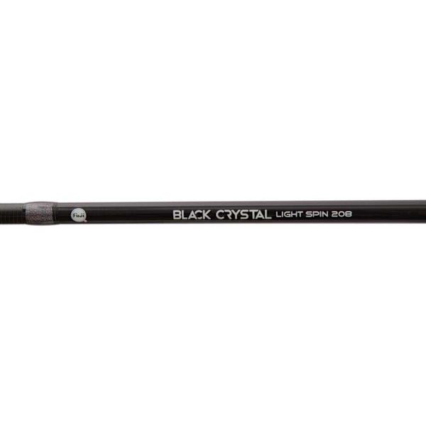 Mikado Roterende Stang Black Crystal Light Sort 2.23 m / 4-18 g