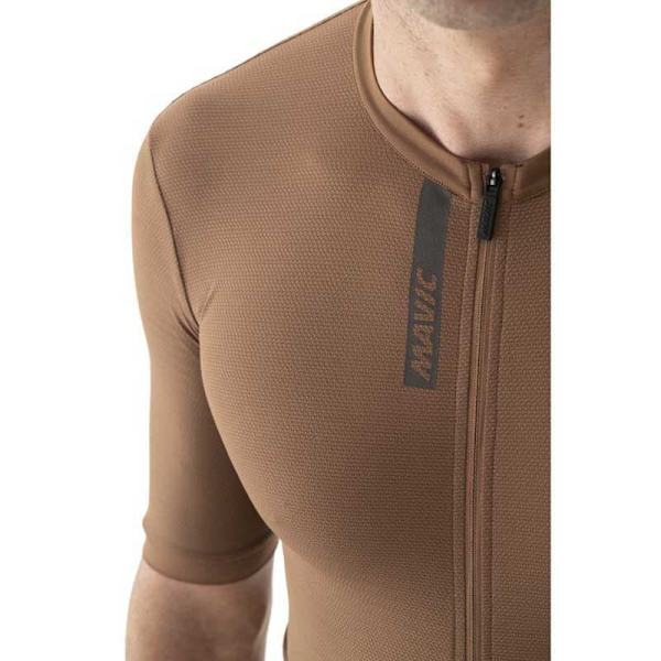 Mavic Essential Korta ärmar Cykeltröja Brun XL Man