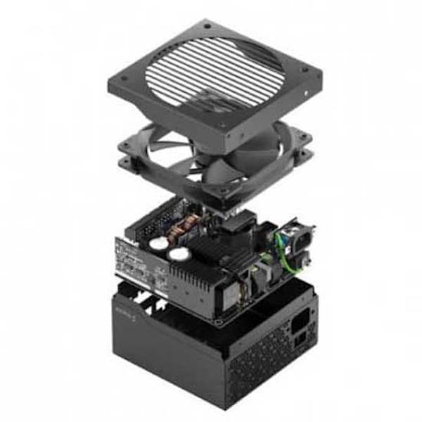 Fractal Modulær Strømforsyning Ion 850w 80 Plus Gold Sort