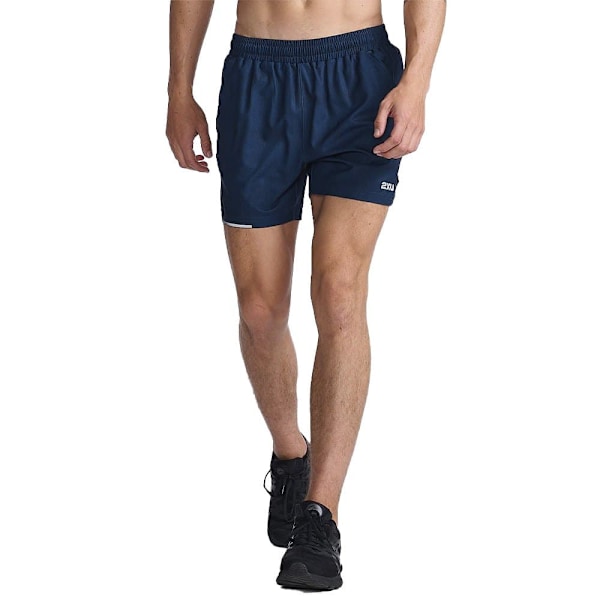 2xu Shorts Aero 5 Inch Blå M Mand
