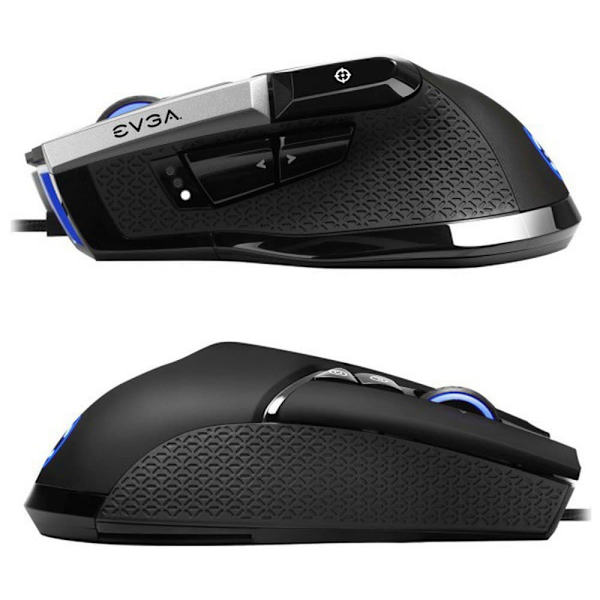 Evga Gaming Mus X17 Rgb 16000 Dpi Sort
