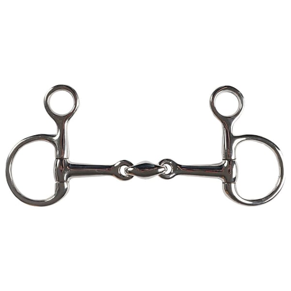 Horka Snaffle Baucher Double Joined 14 Mm Silver 115 cm