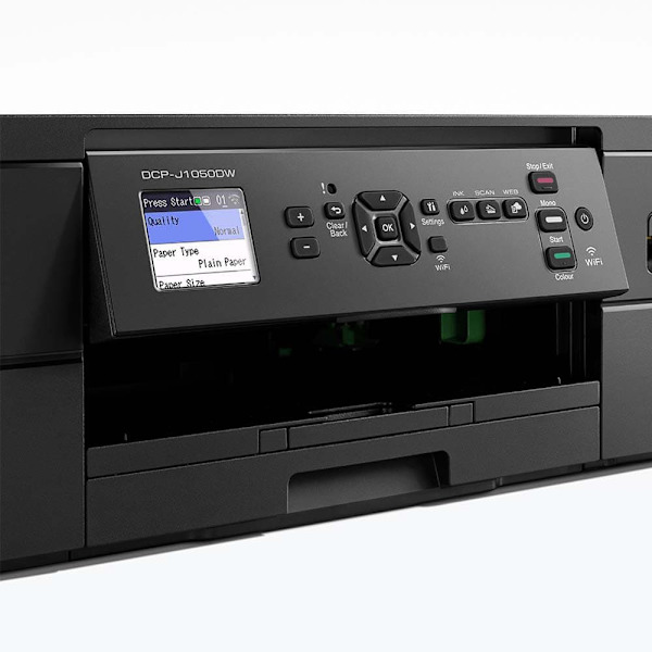 Brother Multifunktionsprinter Dcp-j1050dw Sort One Size / EU Plug