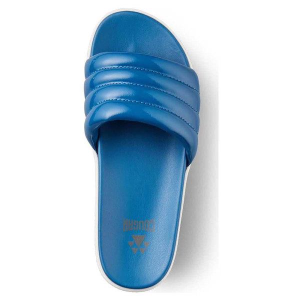 Cougar Shoes Prato Patent Sandaler Blå EU 38 1/2 Kvinde