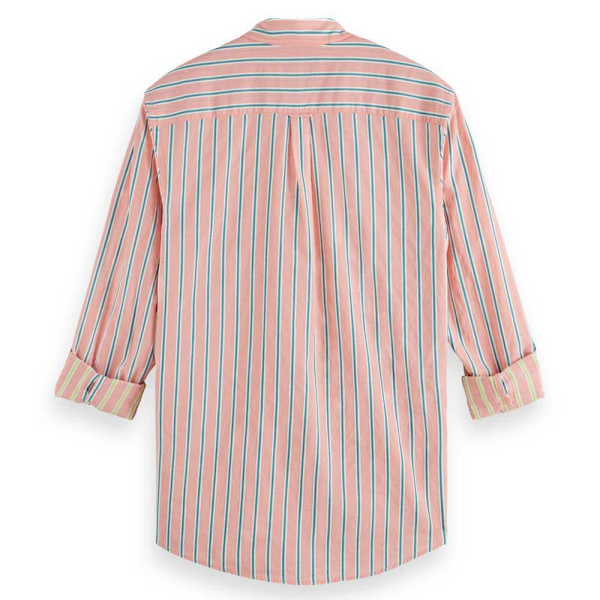 Scotch & Soda Pitkähihainen Paita Dobby Oranssi 2XL Mies