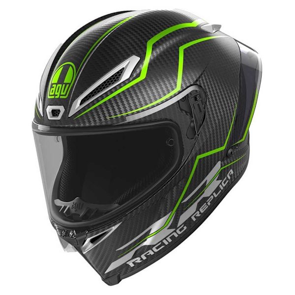 Agv Pista Gp Rr Fullface-hjelm Sort L