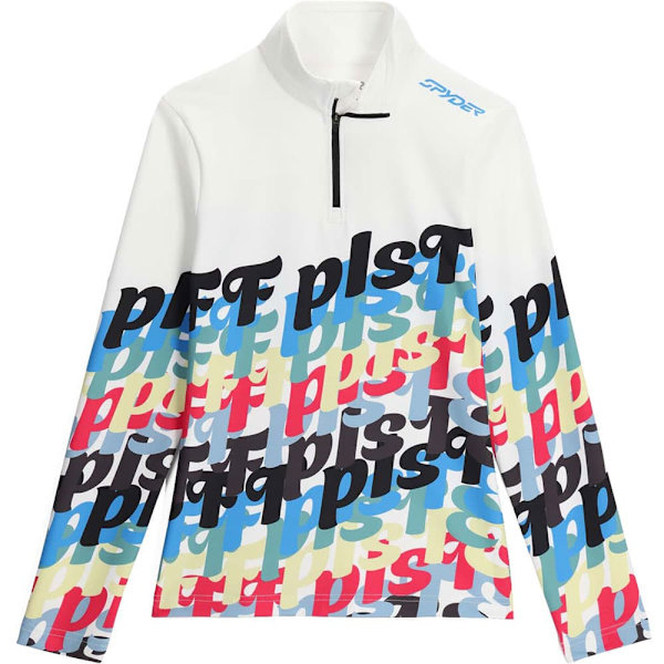 Spyder Vivid Halv Lynlås Sweatshirt Hvid M Kvinde