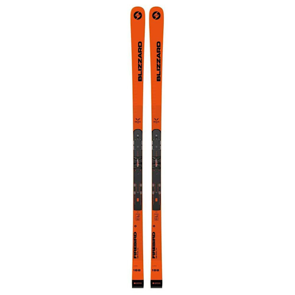 Blizzard Firebird Gs Rd Flat+plate Alppihiihtopakkaus Oranssi 188