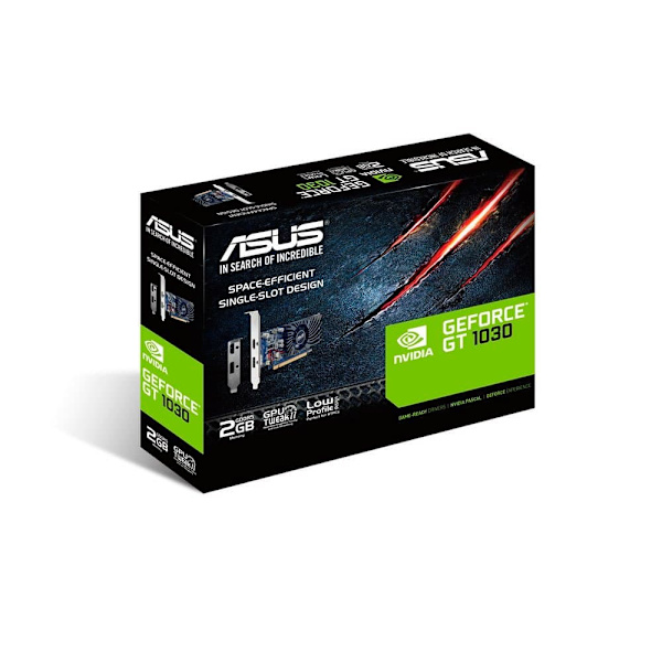 Asus Grafikkort Geforce Gt 1030 2gb Gddr5 Blå,Silver