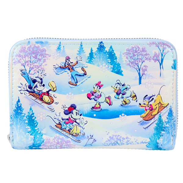 Loungefly Mickey Ja Ystävät Winter Paradise-lompakossa