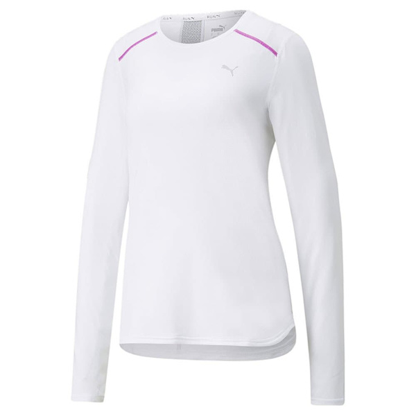 Puma Långärmad T-shirt Cloudspun Marathon Vit S Kvinna