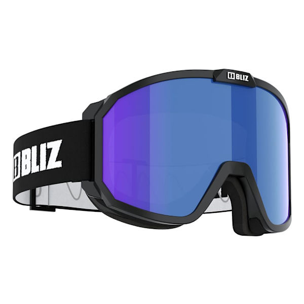 Bliz Rave Jr Skidglasögon Svart Brown w Blue Multi/CAT3