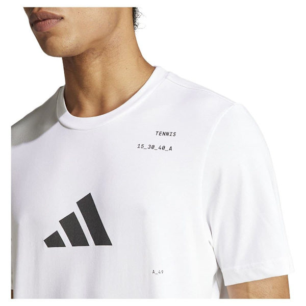 Adidas Kortärmad T-shirt Tns Cat G Vit S Man