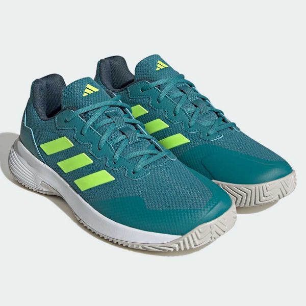Adidas Alla Hovskor Gamecourt 2 Grönt EU 47 1/3 Man
