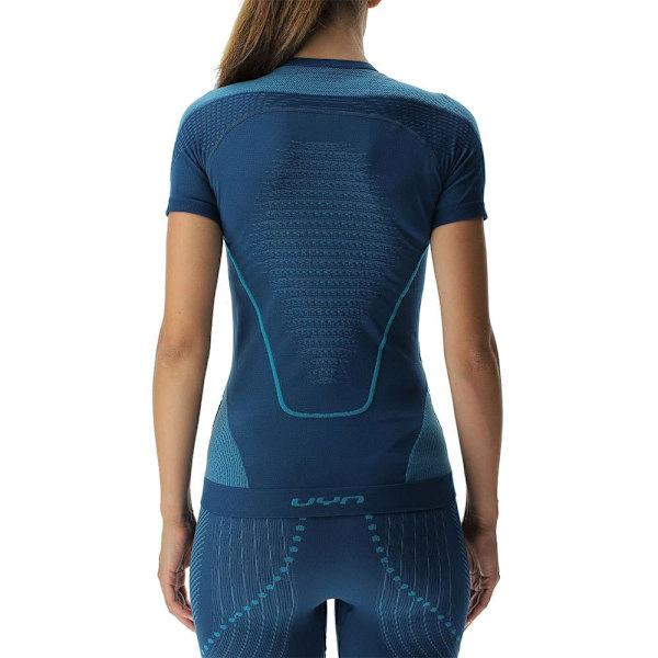 Uyn Evolutyon Kortærmet Baselayer Blå L / XL Kvinde