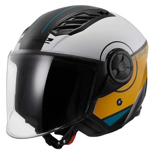 Ls2 Åben Ansigtshjelm Of616 Airflow Ii Cover Sort S