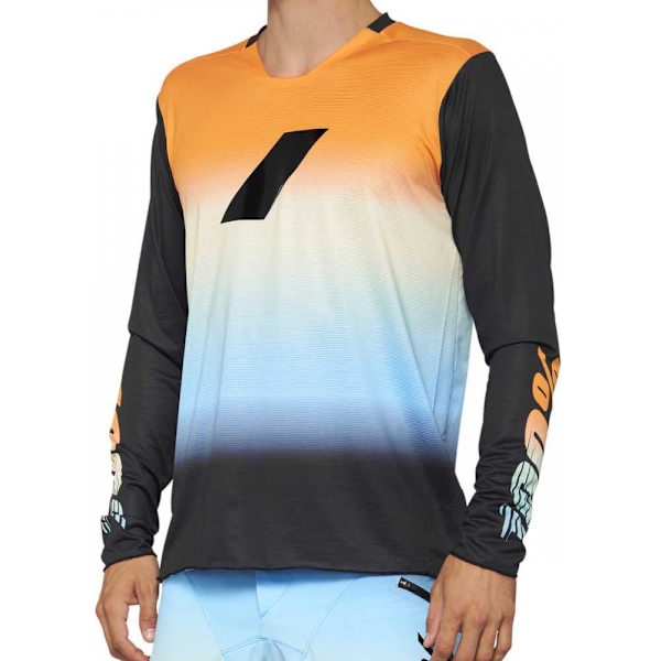 100percent Långärmad Endurotröja R-core X Flerfärgad L Man