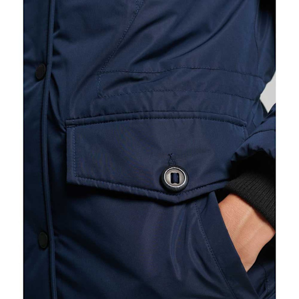 Superdry Jakke Ashley Everest Blå S Kvinde