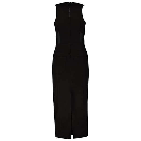 Salsa Jeans Kjole 21007359 Sort L Kvinde
