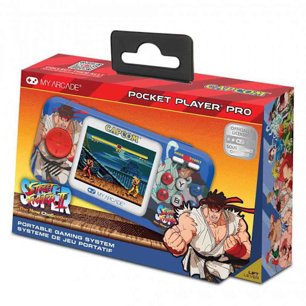 My Arcade Retro Konsol Pocket Player Street Fighter Ii