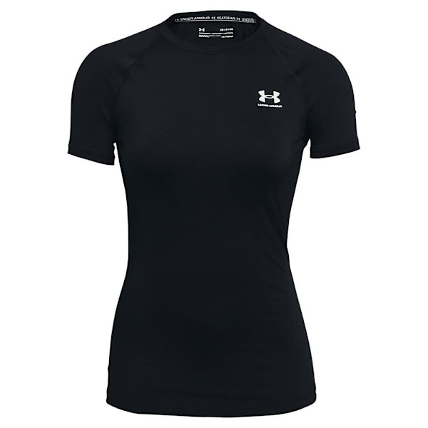 Under Armour Hg Authentics Comp Lyhythihainen T-paita Musta L Nainen