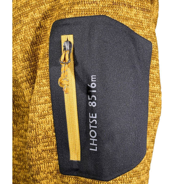 Lhotse Fleece Med Fuld Lynlås Kayla Beige S Kvinde